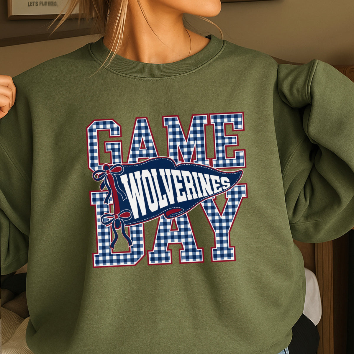 Wolverines Crewneck Sweatshirt