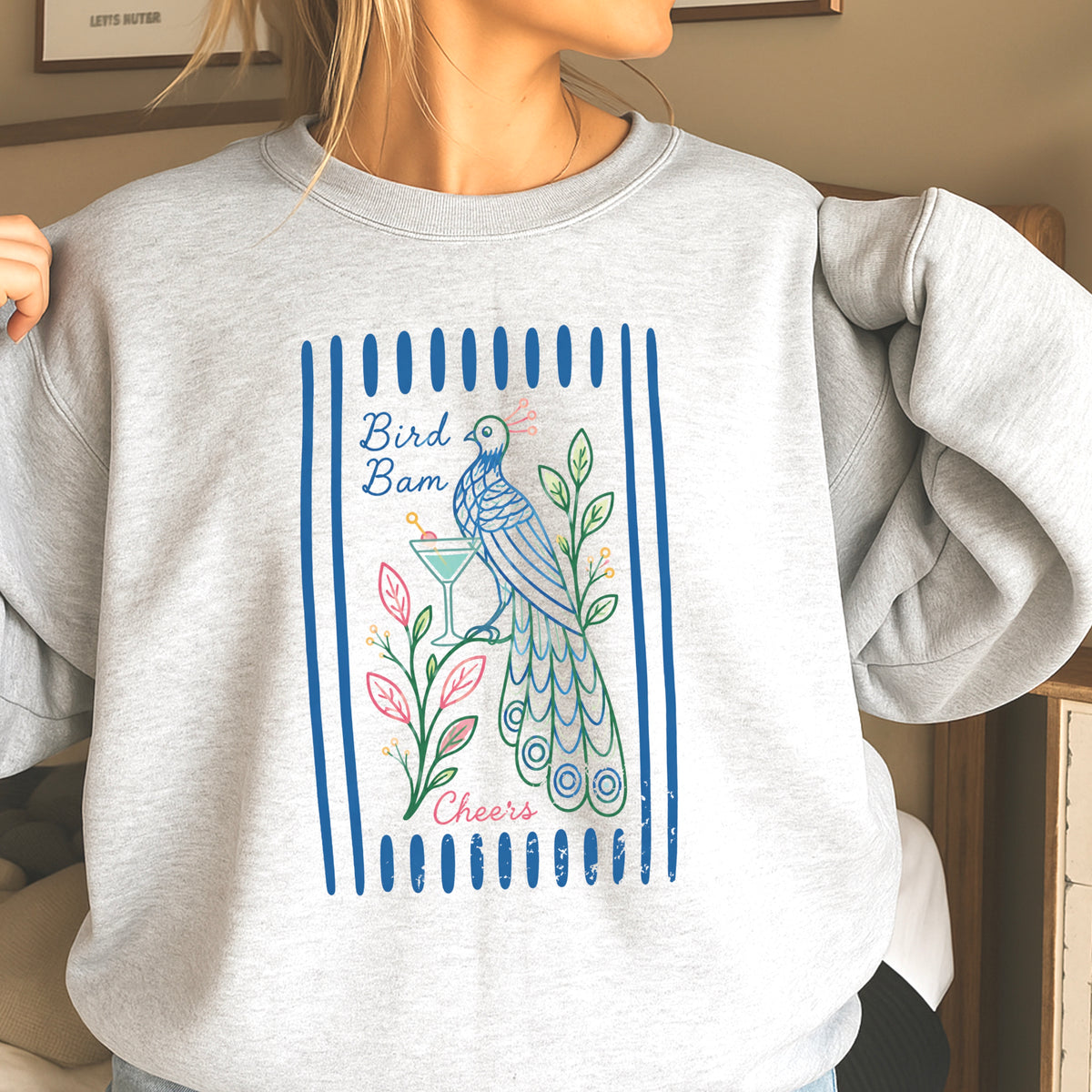 Mahjong Bam Bird Sweatshirt