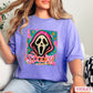 Spooky Floral Comfort Color Graphic Tee