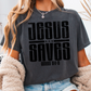 Jesus Saves Comfort Color Graphic Tee