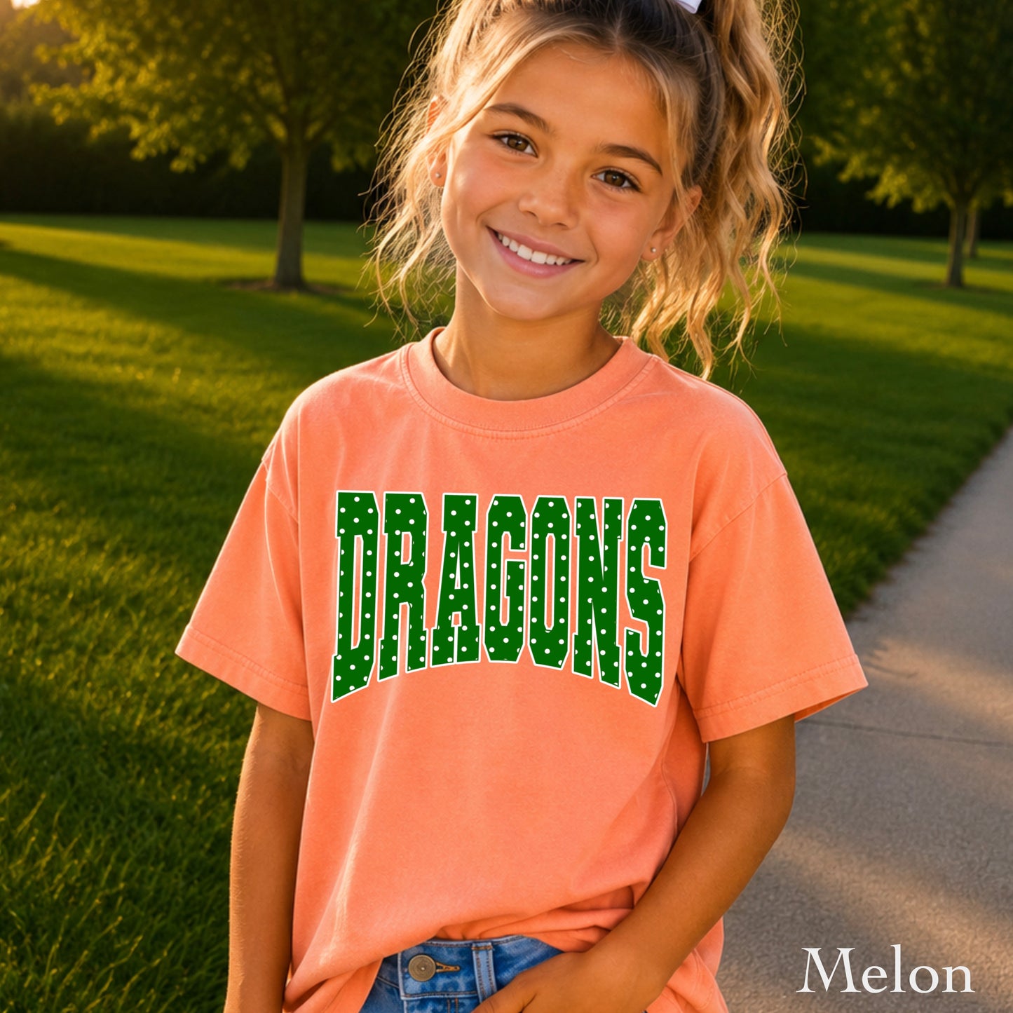 Dragons Youth Comfort Color T-Shirt