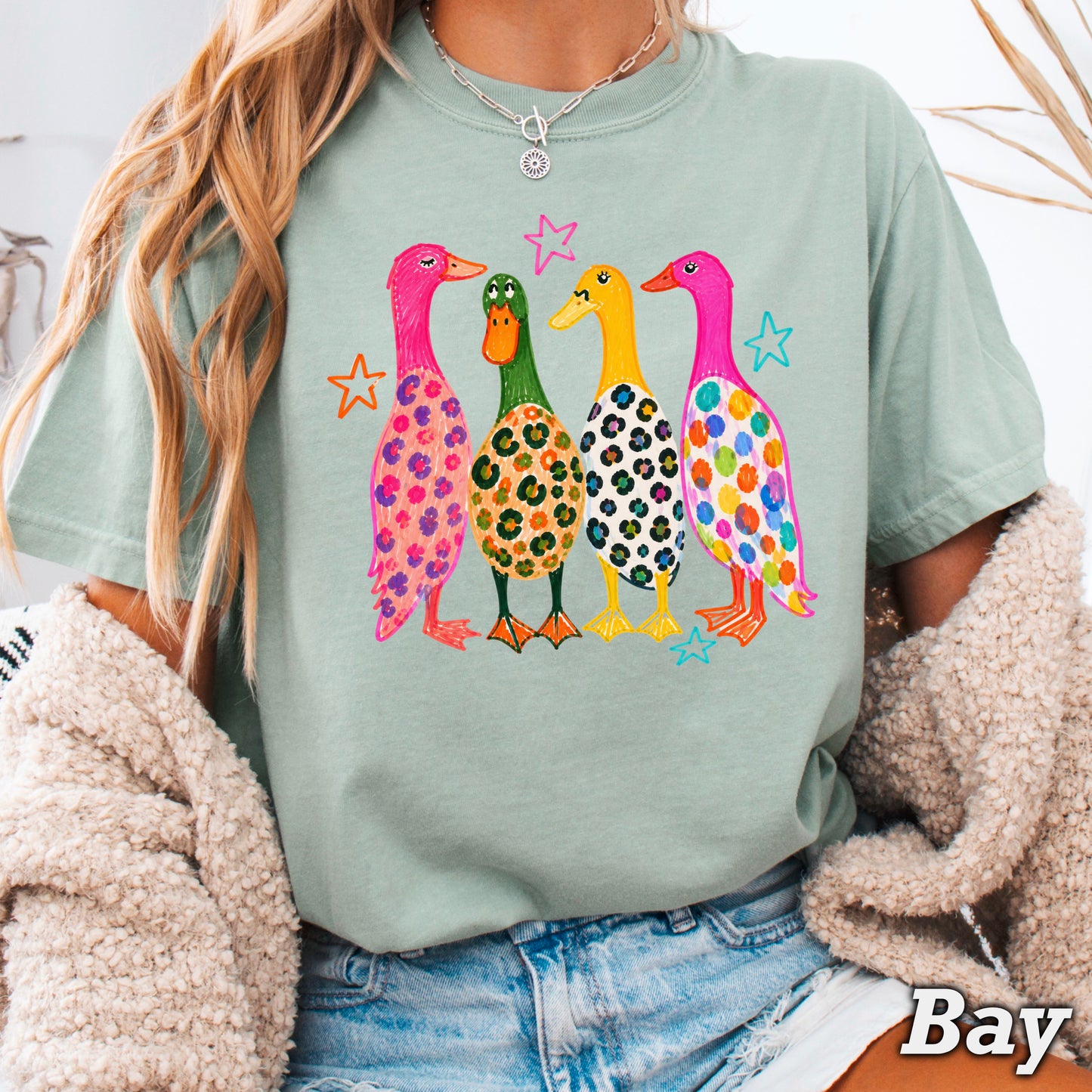 Mallard Ducks Comfort Color Graphic Tee