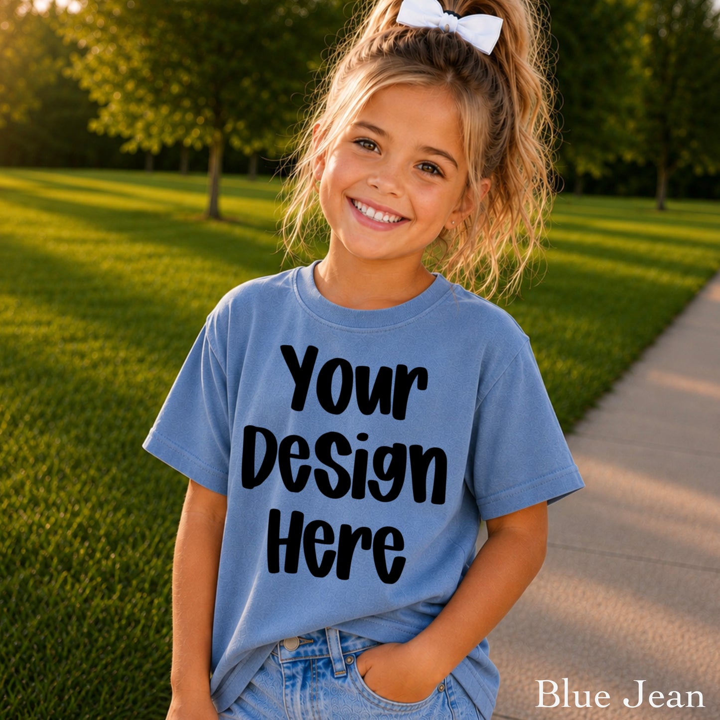 Custom Youth Print On Demand Comfort Color T-Shirt