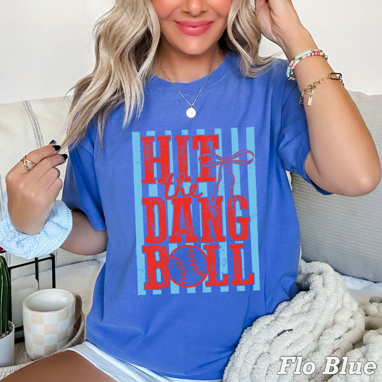 Hit The Dang Ball Comfort Color Graphic Tee