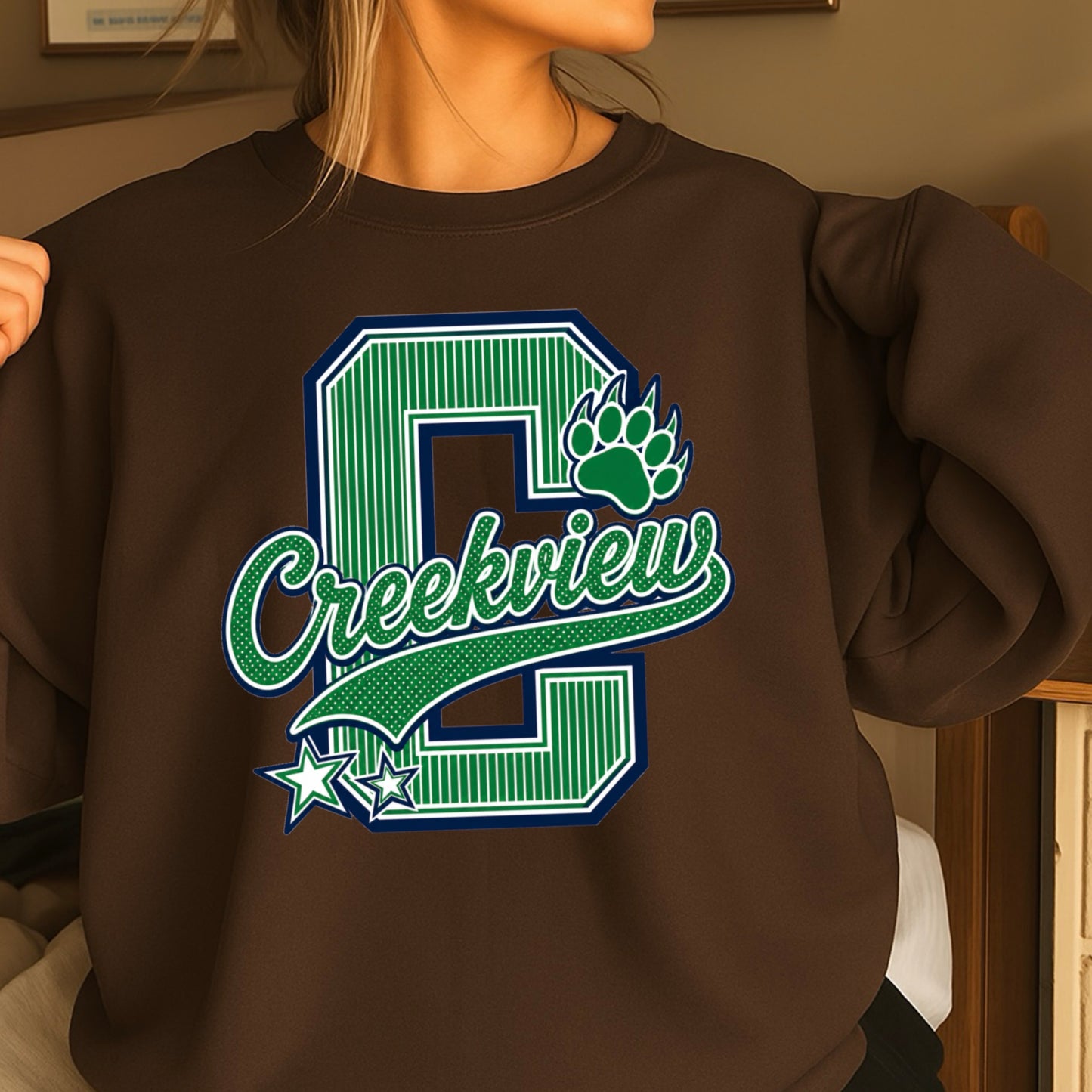 Creekview Grizzlies Crewneck Sweatshirt