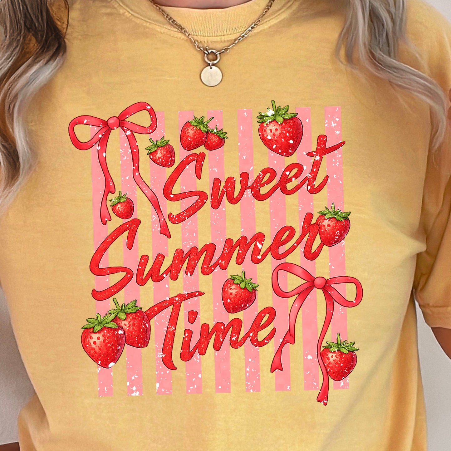 Sweet Summertime Comfort Color Graphic Tee