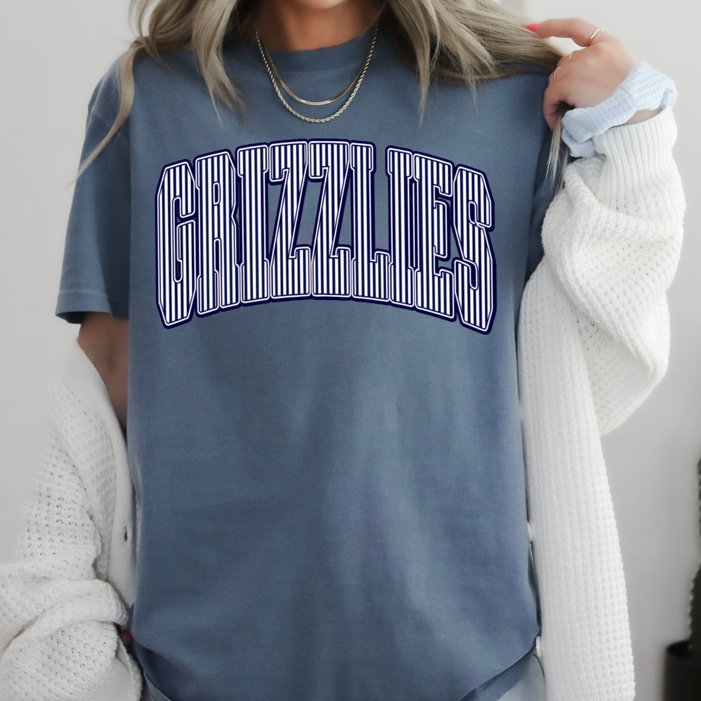 Grizzlies Comfort Color Graphic Tee