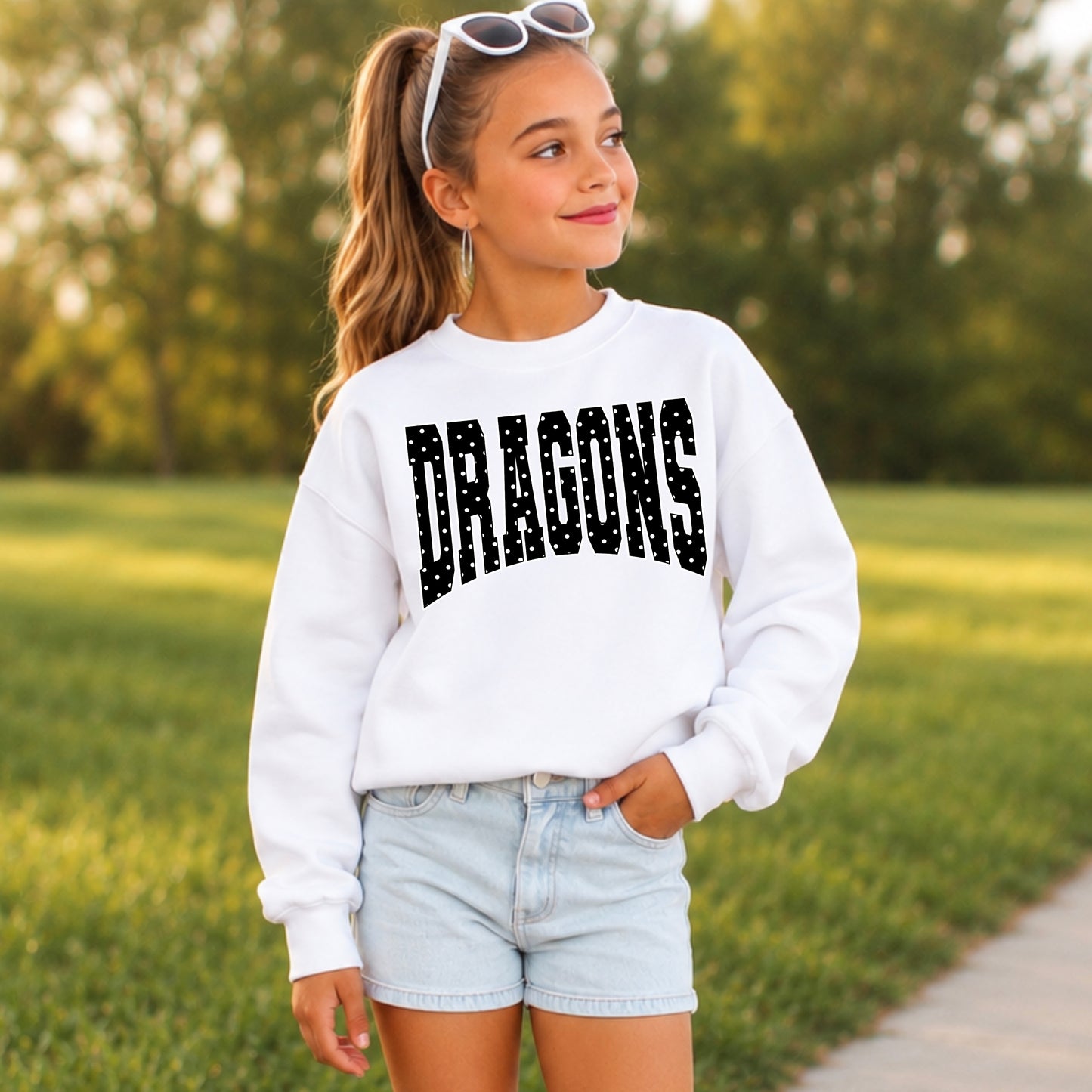 Dragons Youth Crewneck Sweatshirt