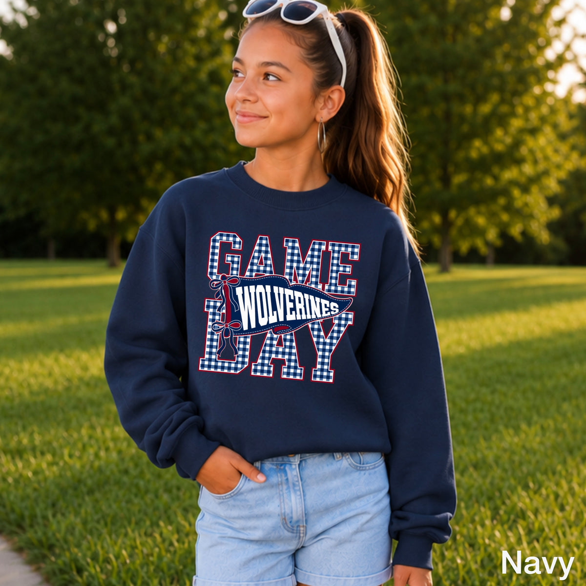 Wolverines Youth Crewneck Sweatshirt