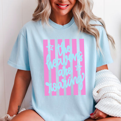 The Heavens Are Roaring Comfort Color Graphic Tee