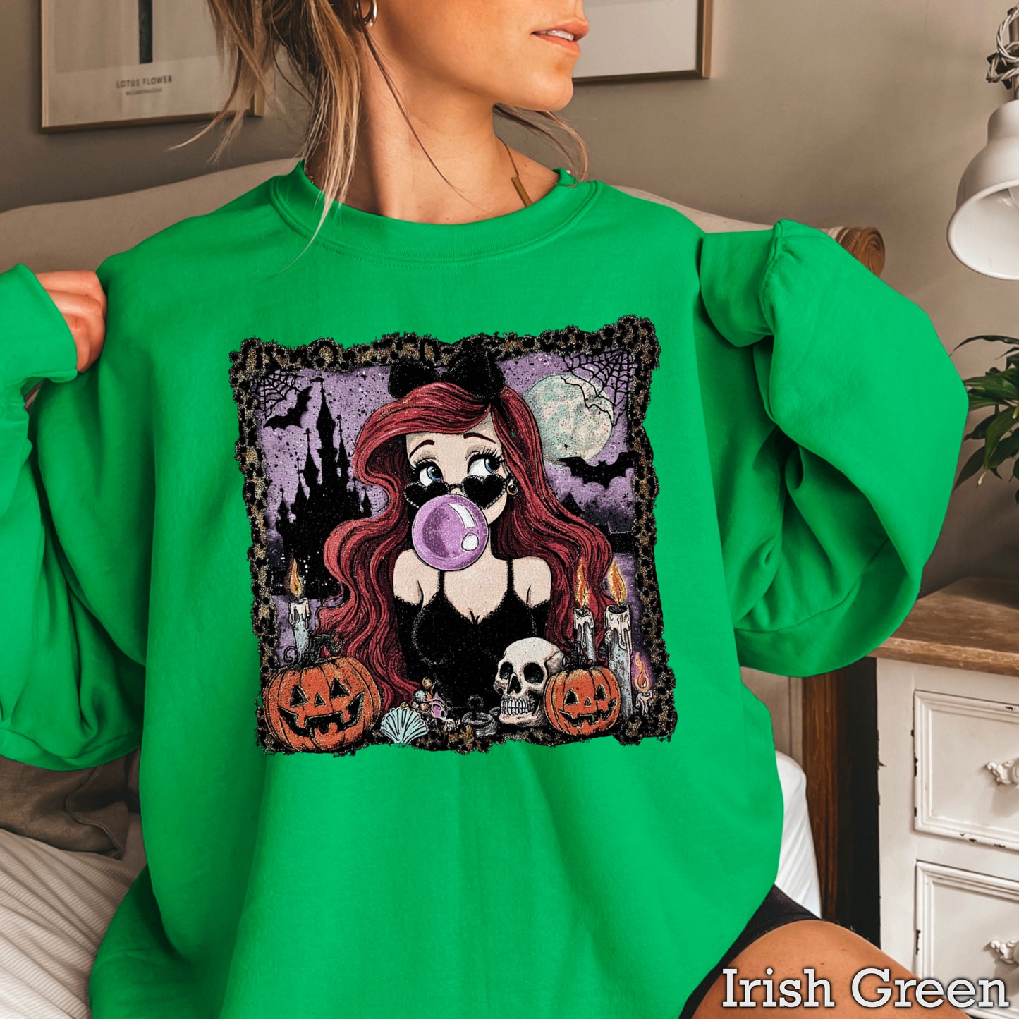 Halloween Princess Halloween Crewneck Sweatshirt