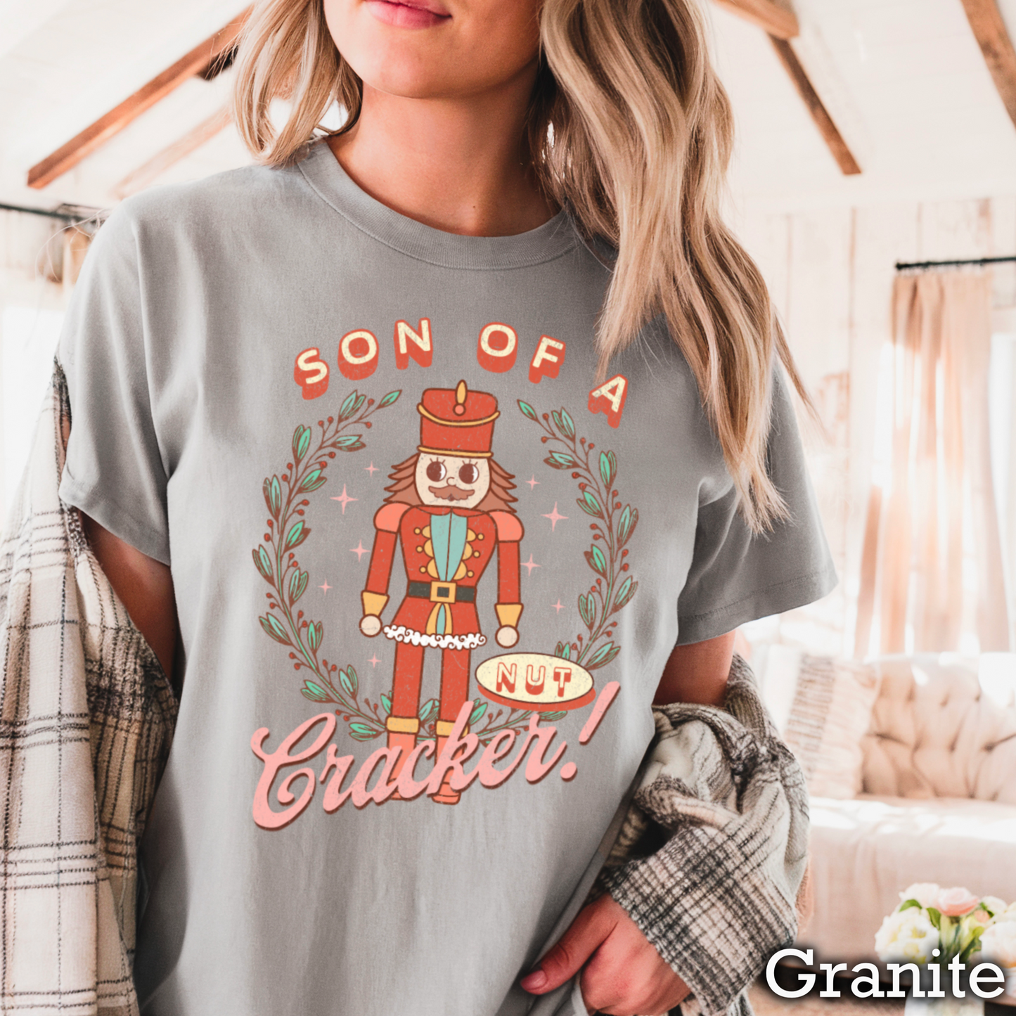 Son Of A Nutcracker Comfort Color Graphic Tee