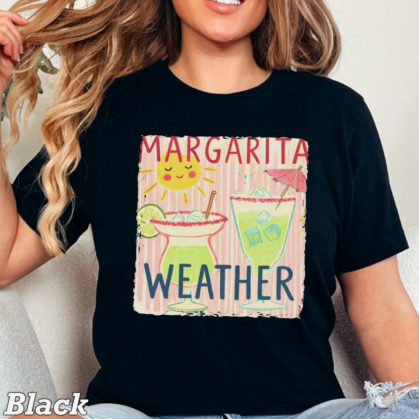 Margarita Weather Comfort Color Graphic Tee