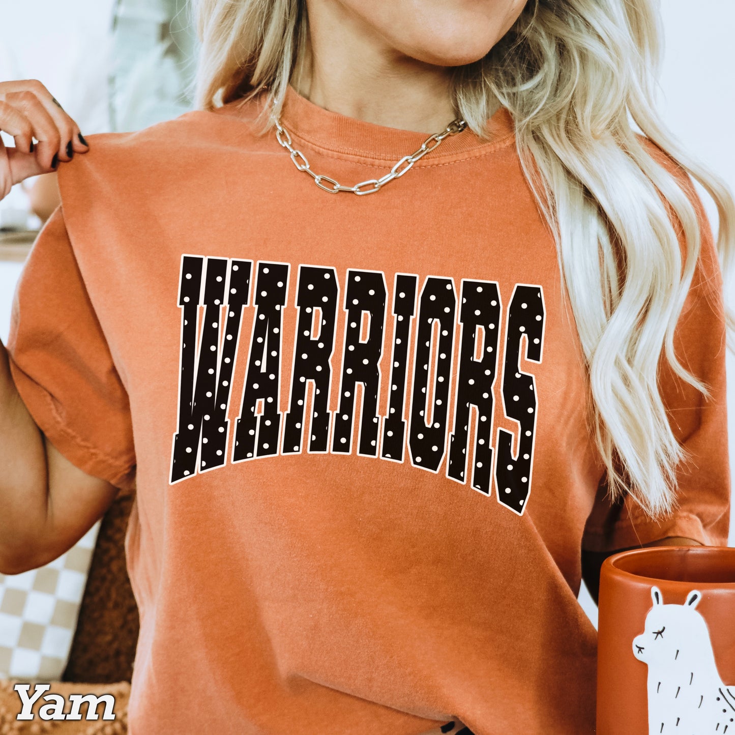 Warriors Comfort Color Graphic Tee
