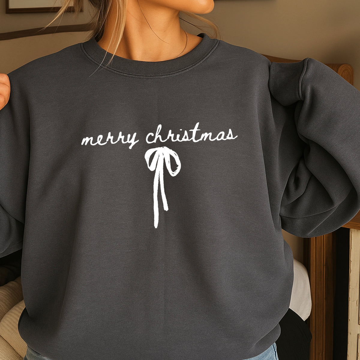 Merry Christmas Crewneck Sweatshirt