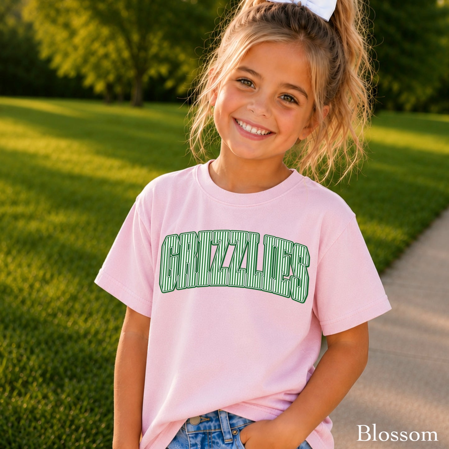 Grizzlies Youth Comfort Color T-Shirt