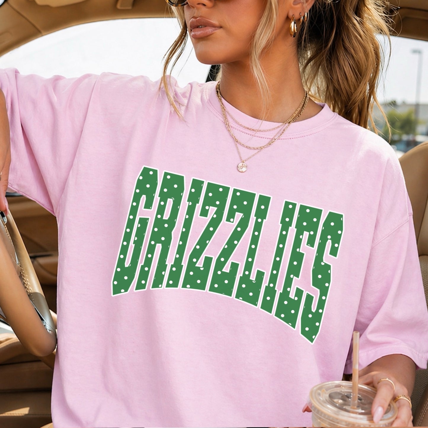 Grizzlies Comfort Color Graphic Tee