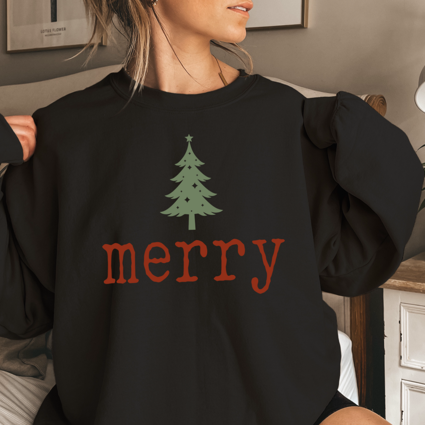 Merry Crewneck Sweatshirt