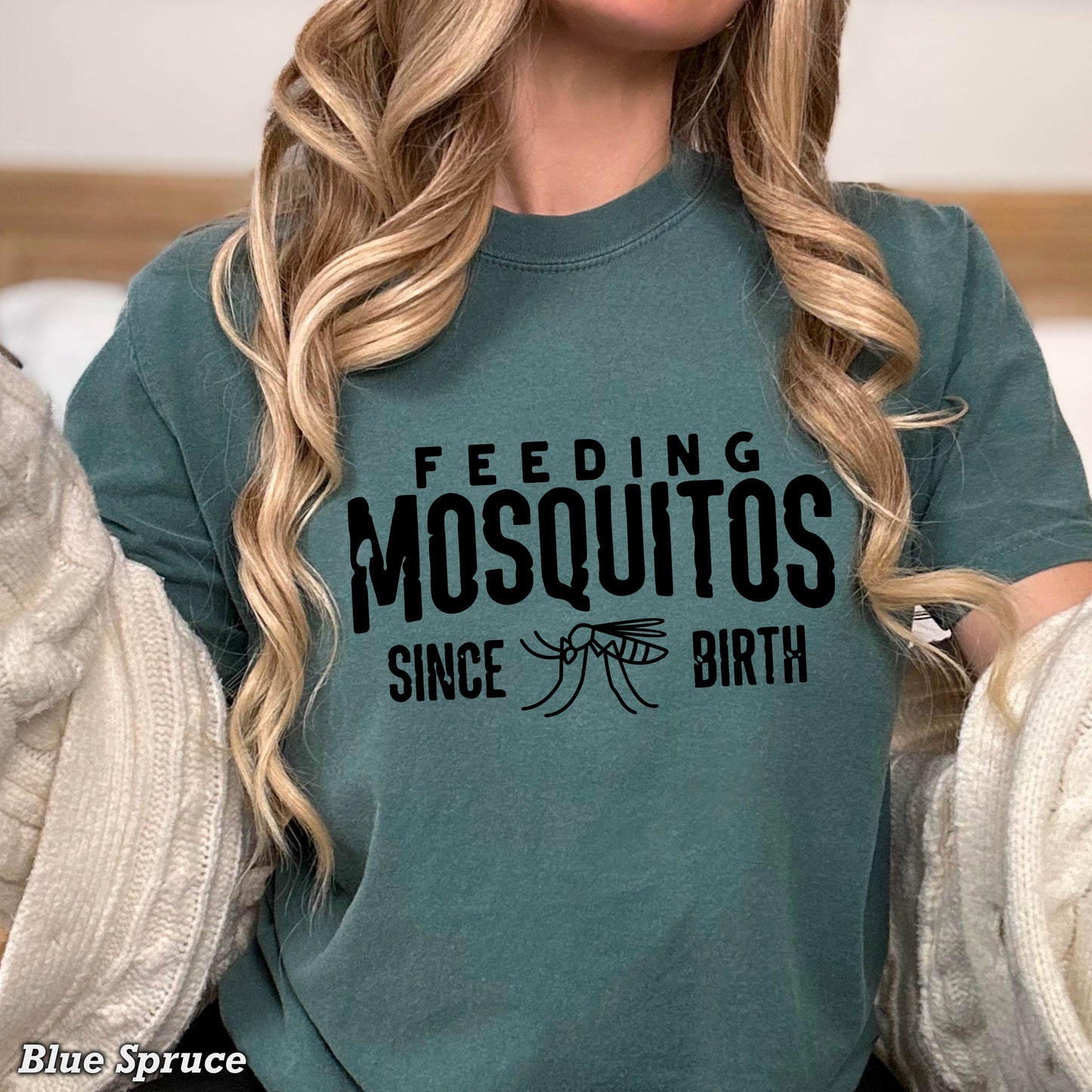 Feeding Mosquitoes Comfort Color Graphic Tee