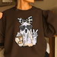 Preppy Ghost Halloween Crewneck Sweatshirt