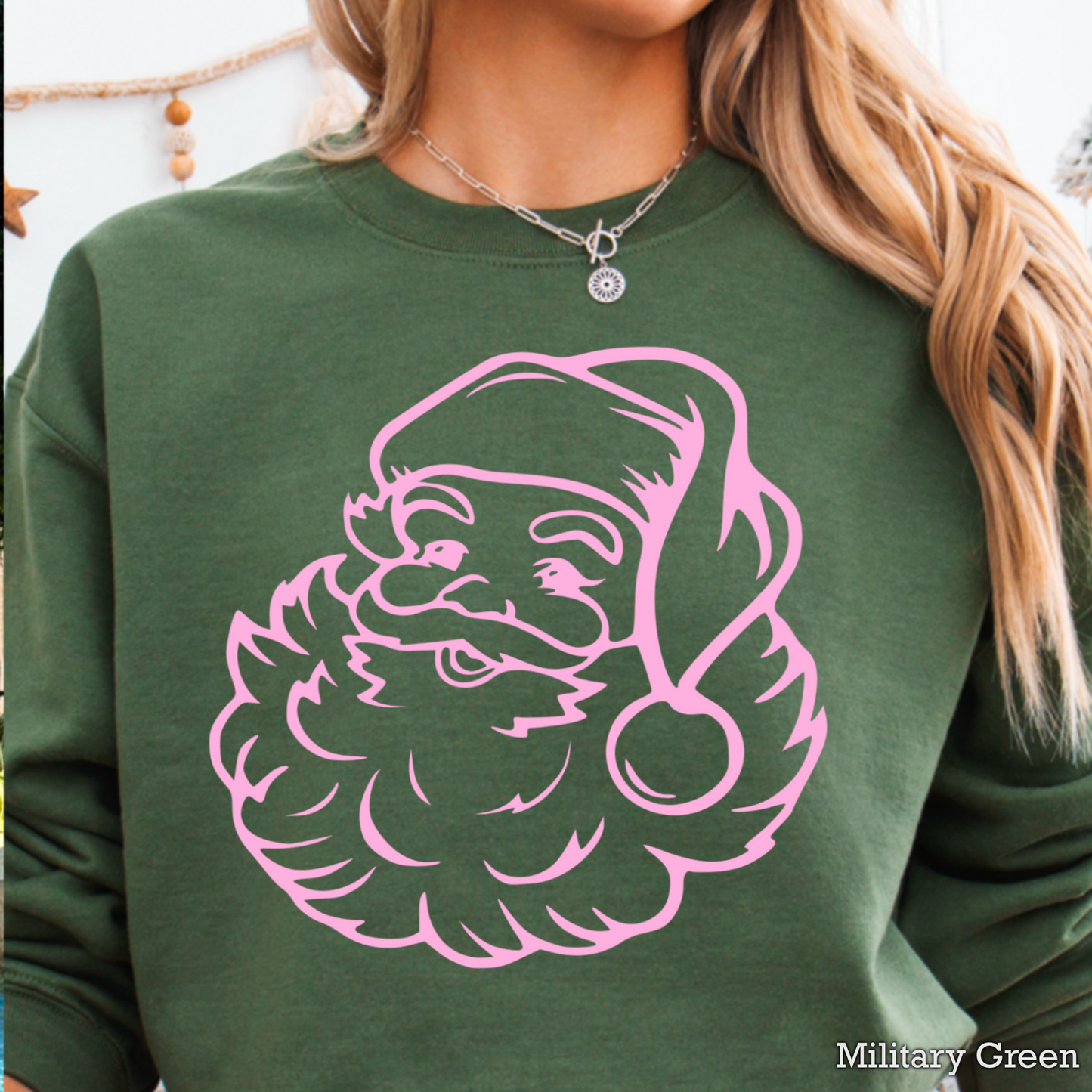 Vintage Santa Crewneck Sweatshirt