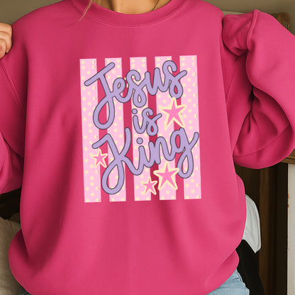 Jesus Is King Crewneck Sweatshirt