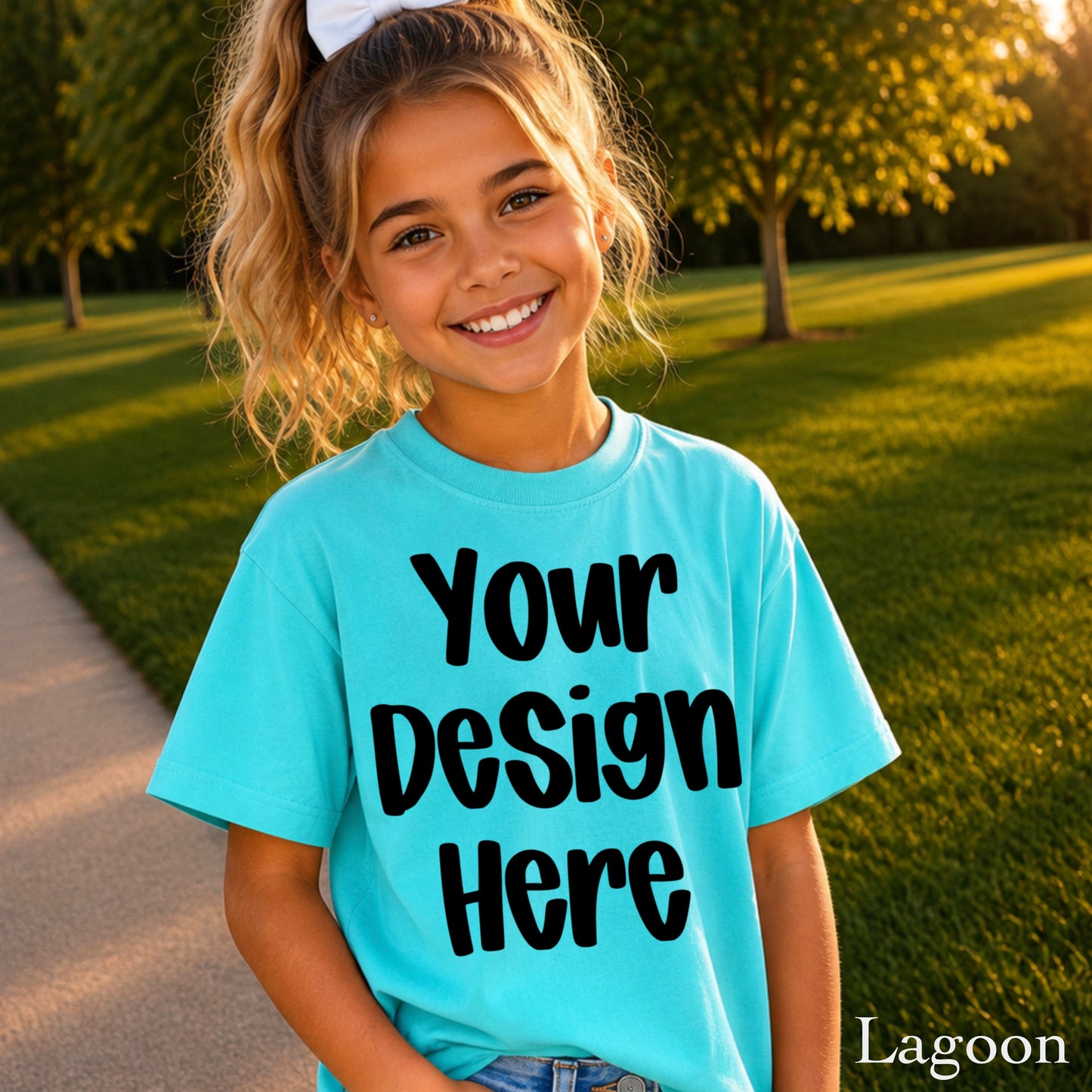 Custom Youth Print On Demand Comfort Color T-Shirt