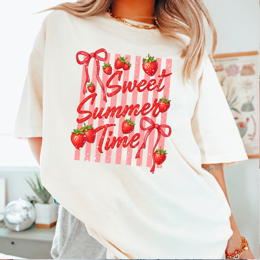 Sweet Summertime Comfort Color Graphic Tee