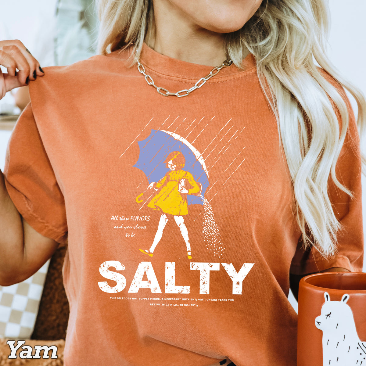 Salty Comfort Color Graphic Tee
