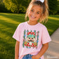 Preppy Nutcracker Christmas Youth Comfort Color T-Shirt