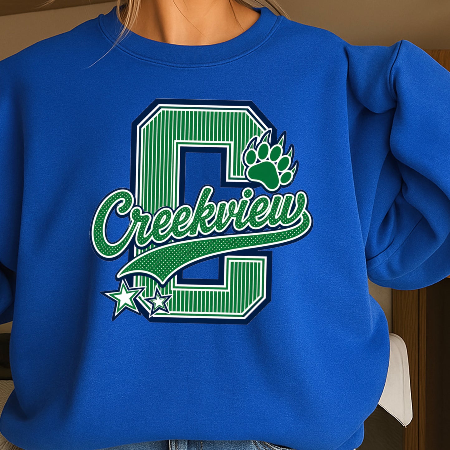 Creekview Grizzlies Crewneck Sweatshirt