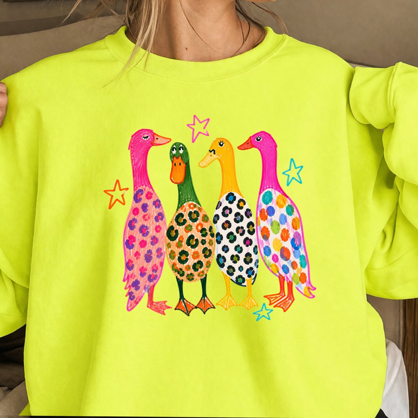 Mallard Ducks Crewneck Sweatshirt
