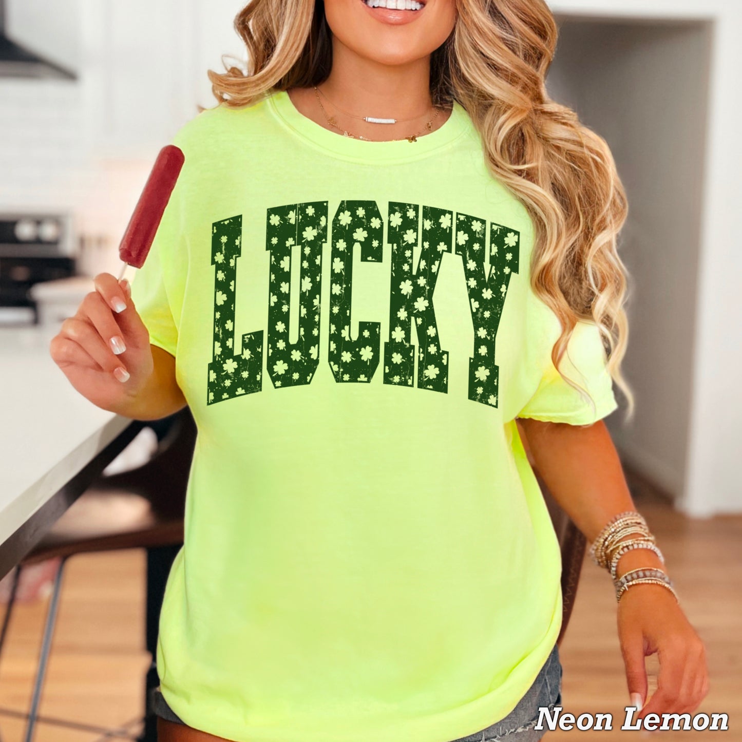 Lucky St. Patrick’s Day Comfort Color Graphic Tee