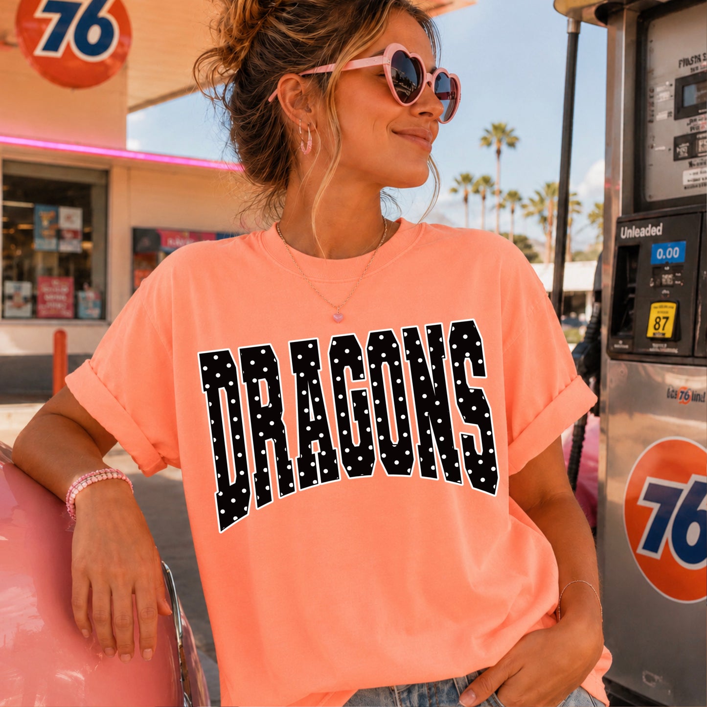 Dragons Comfort Color Graphic Tee