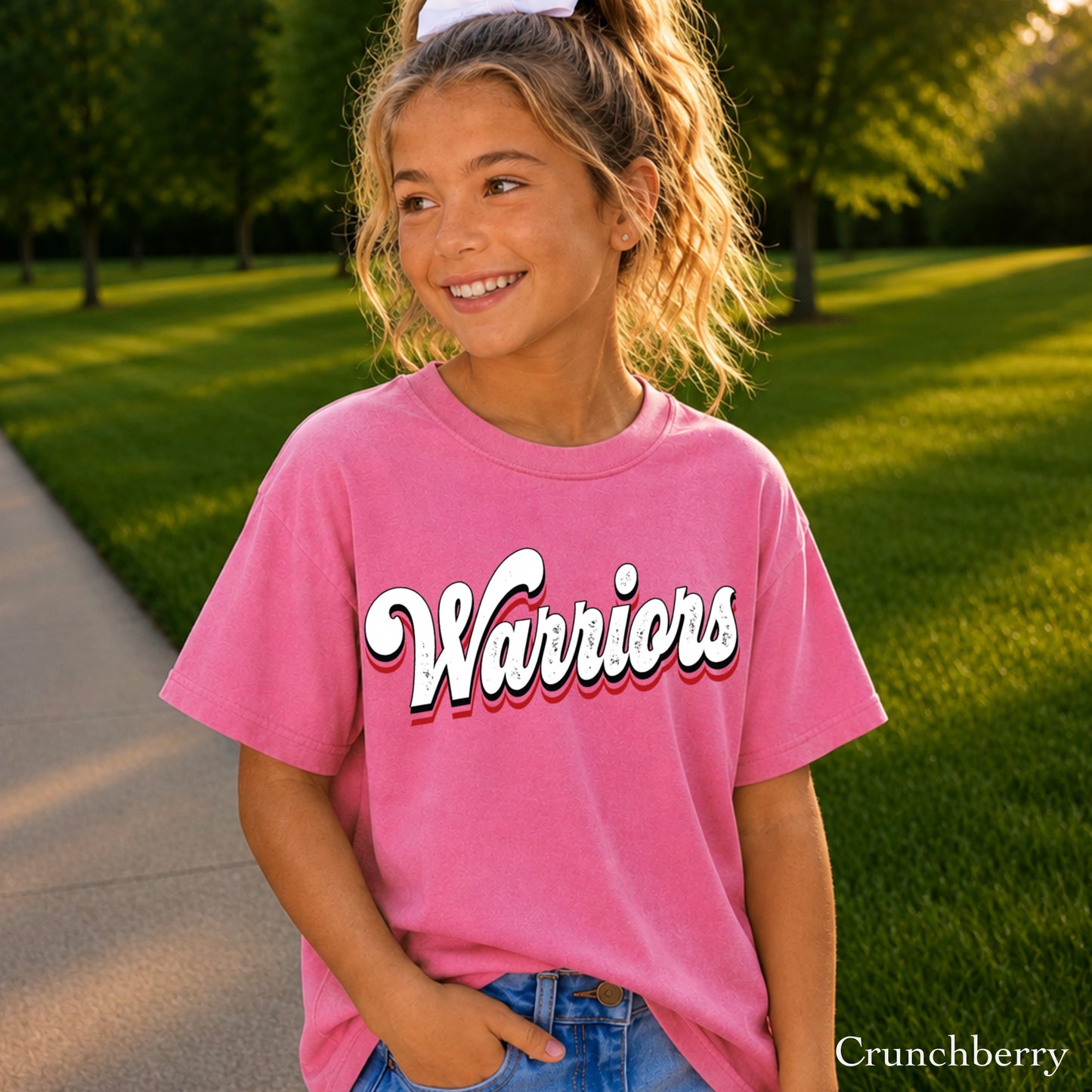Warriors Youth Comfort Color T-Shirt