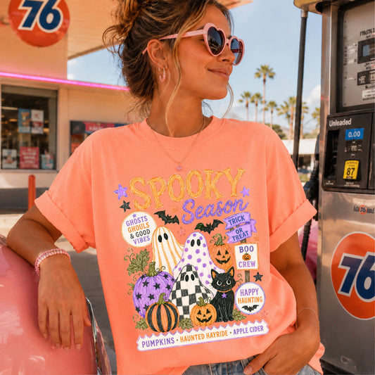 Spooky Season Comfort Color Graphic Tee