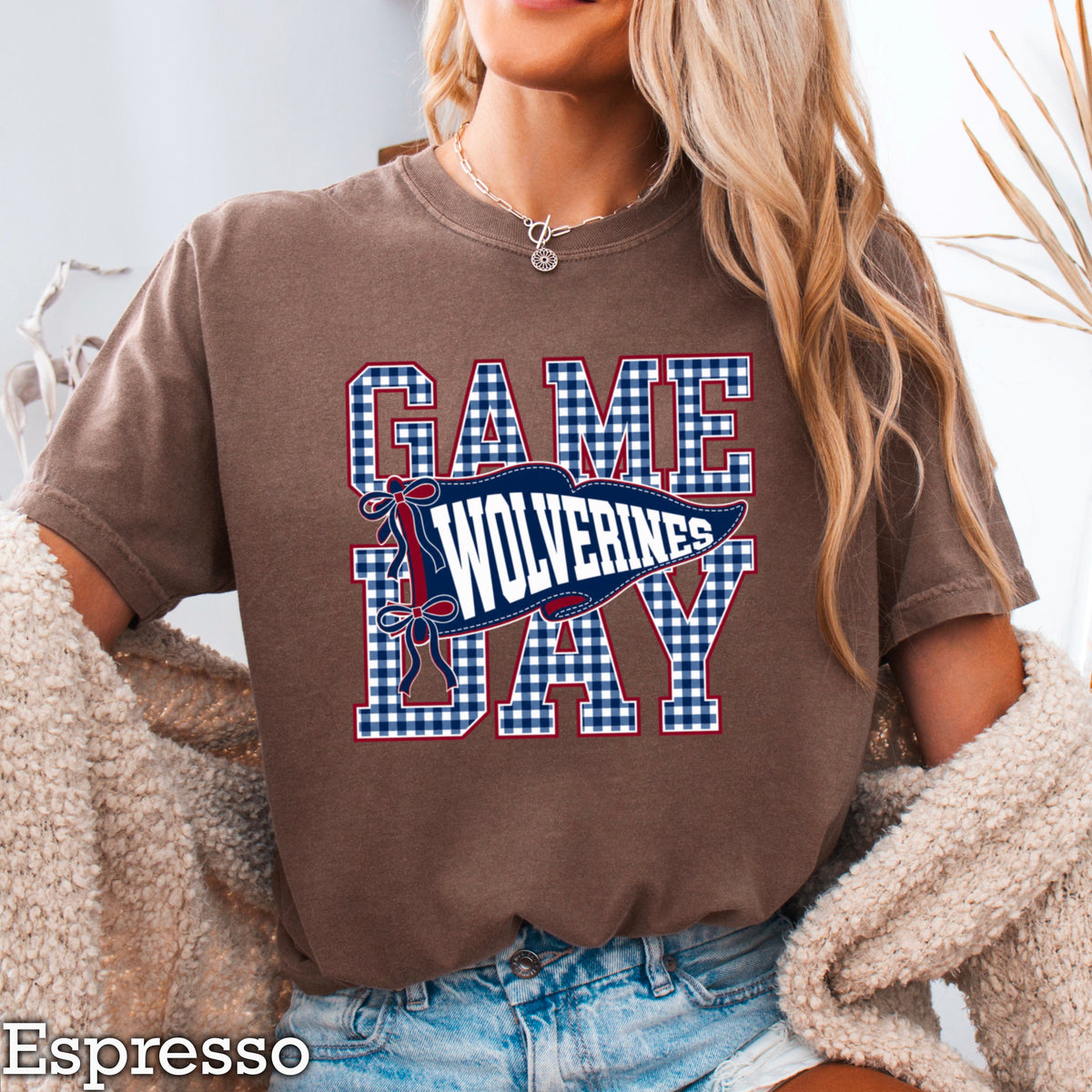 Wolverines Comfort Color Graphic Tee