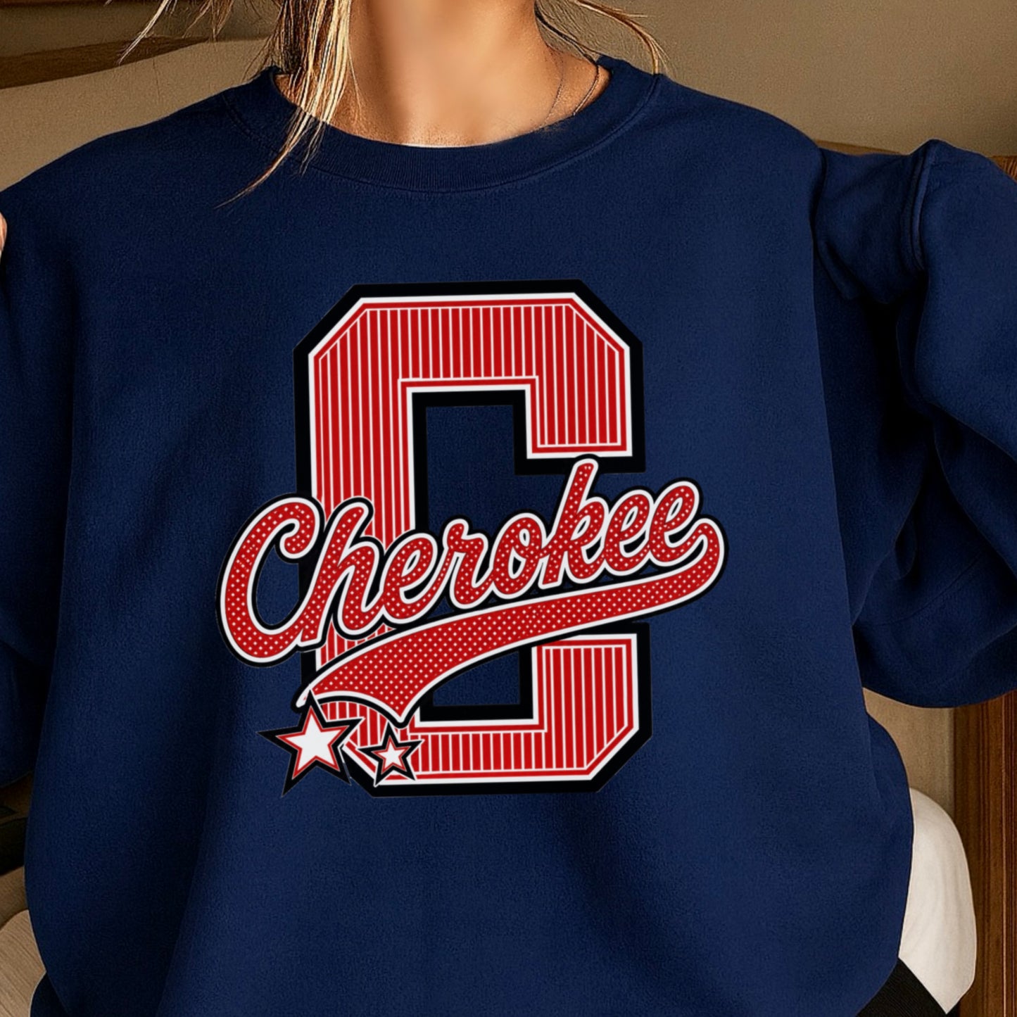 Cherokee Warriors Crewneck Sweatshirt