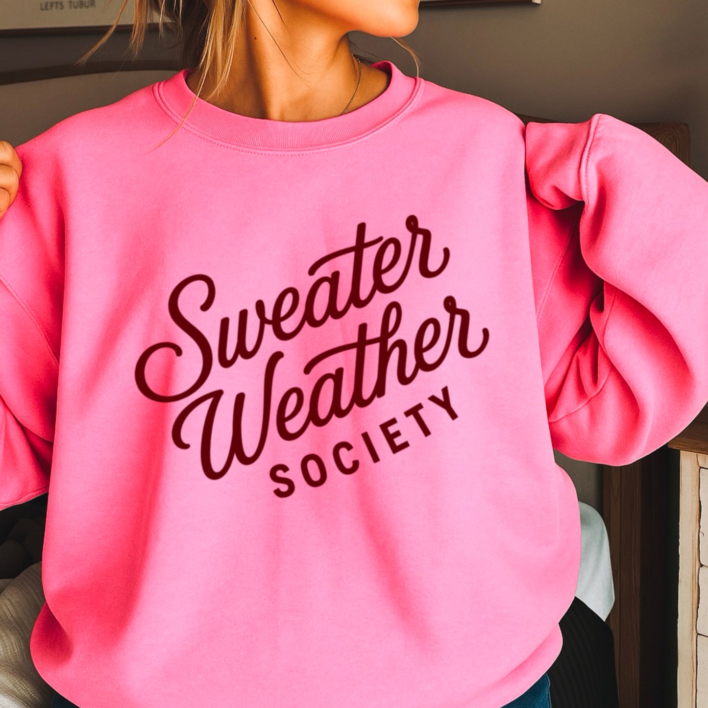 Sweater Weather Society Crewneck Sweatshirt