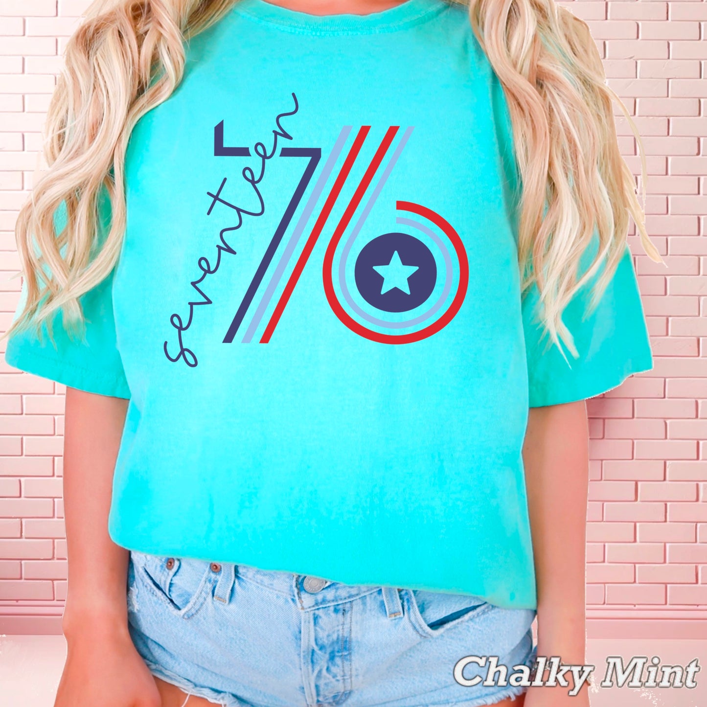 Retro 1776 Comfort Color Graphic Tee