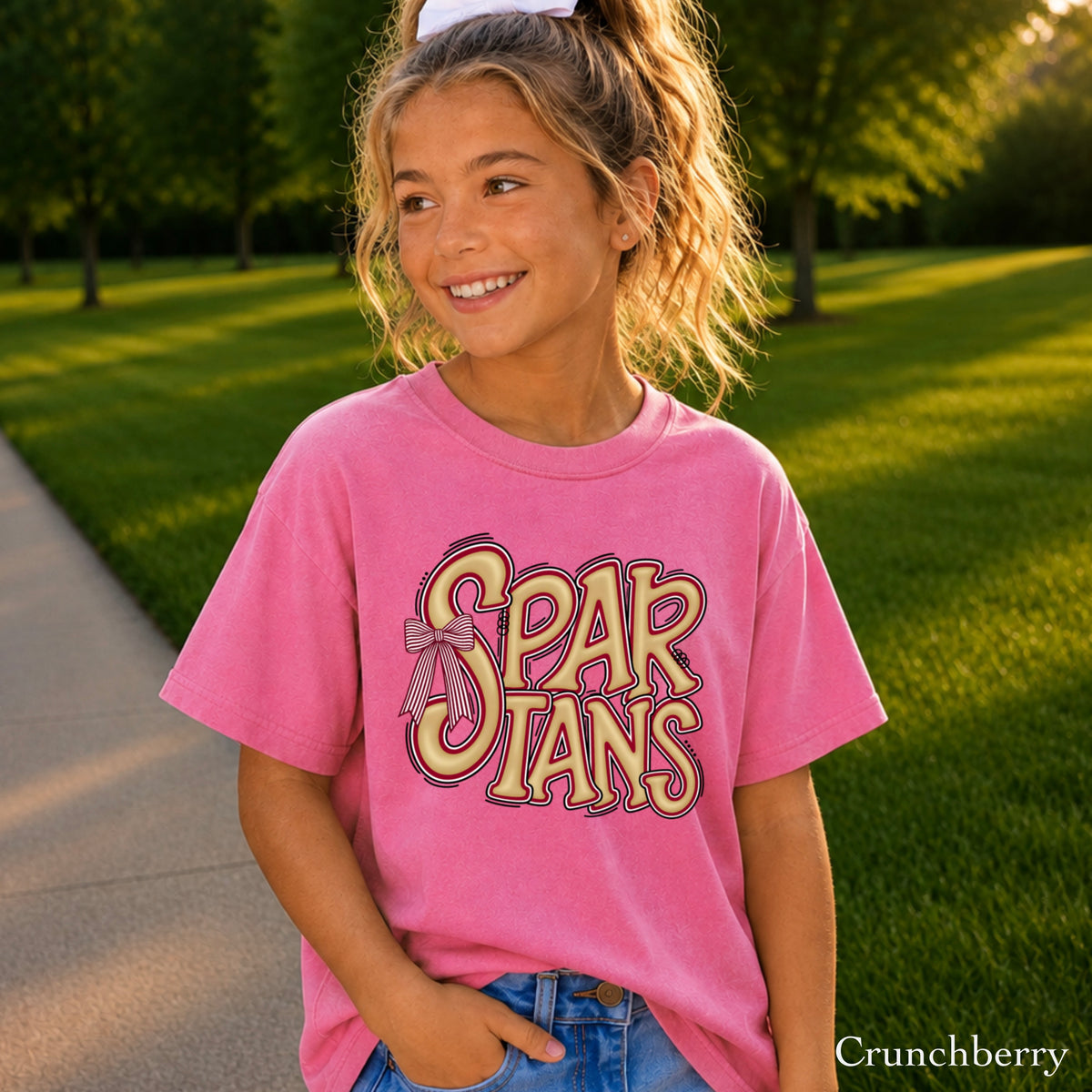 Spartans Youth Comfort Color T-Shirt