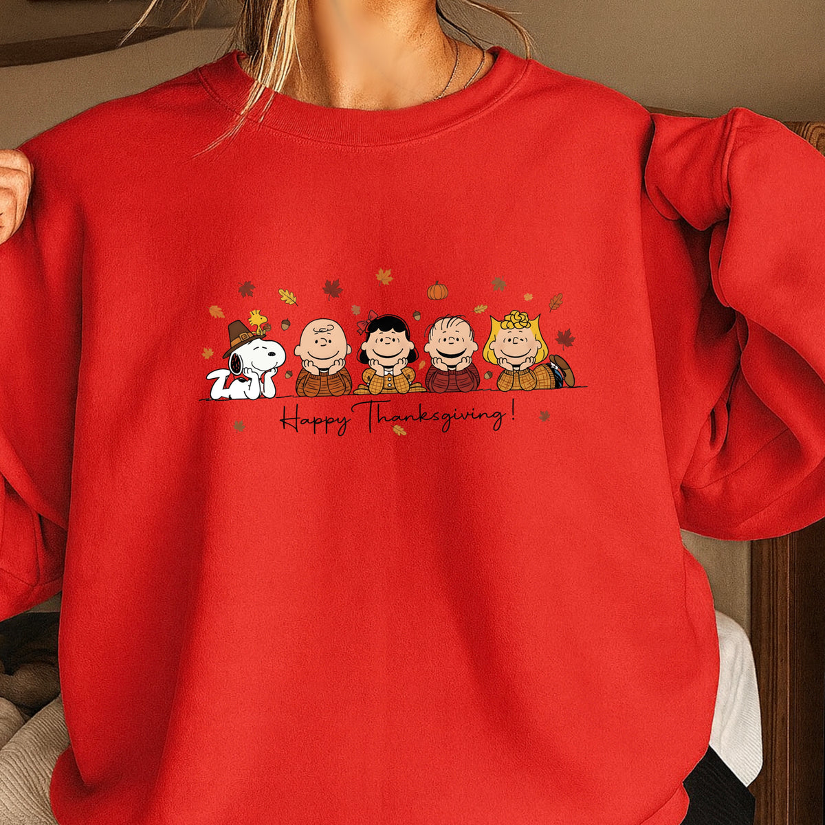 Happy Thanksgiving Crewneck Sweatshirt