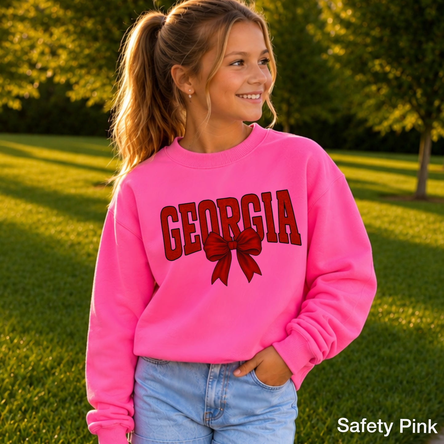 Georgia Youth Crewneck Sweatshirt