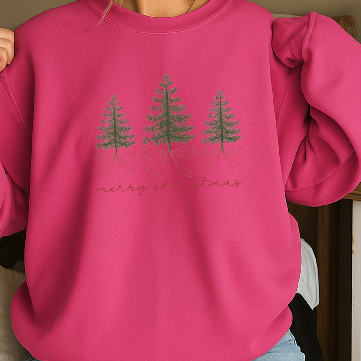 Merry Christmas Crewneck Sweatshirt