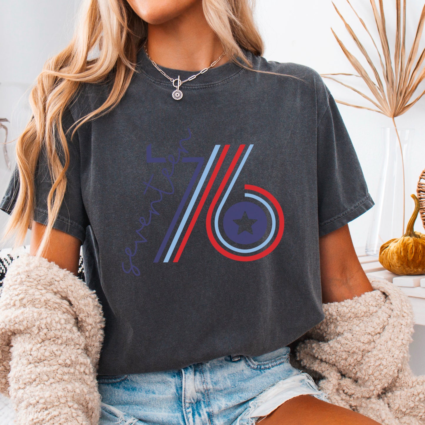 Retro 1776 Comfort Color Graphic Tee