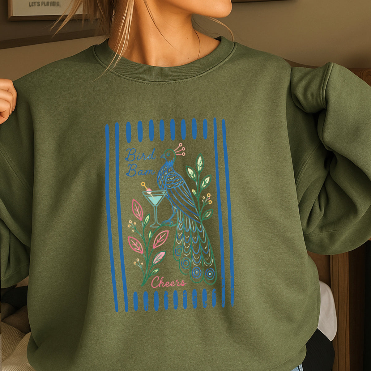 Mahjong Bam Bird Sweatshirt