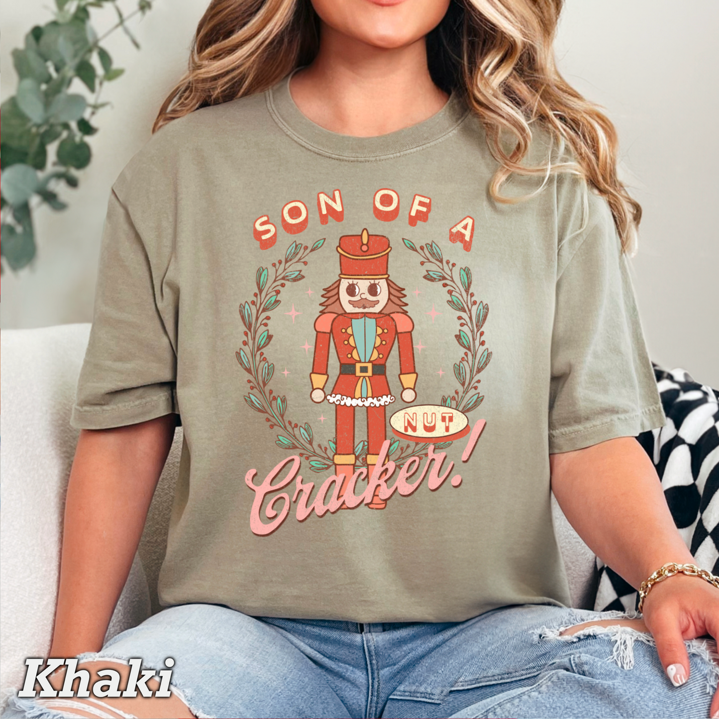 Son Of A Nutcracker Comfort Color Graphic Tee