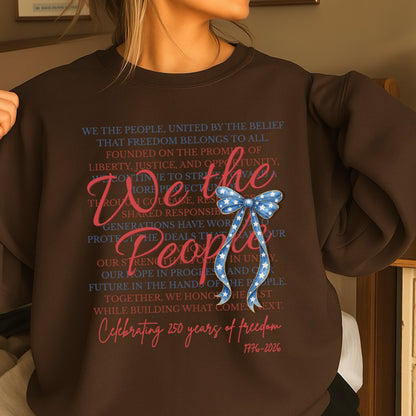 We The People Crewneck Sweatshirt