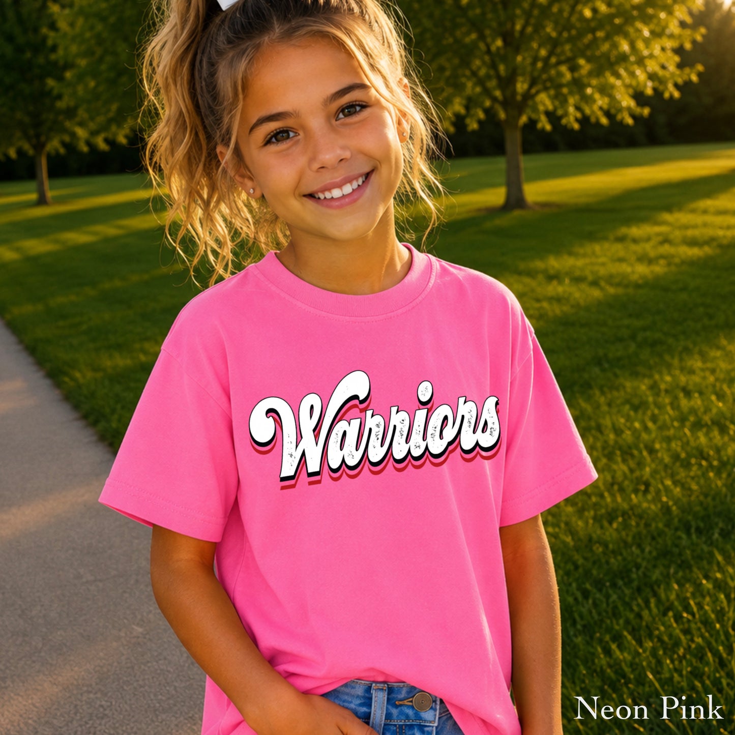 Warriors Youth Comfort Color T-Shirt