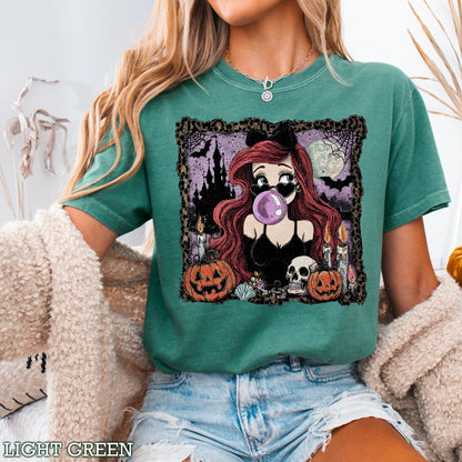 Halloween Princess Halloween Comfort Color Graphic Tee
